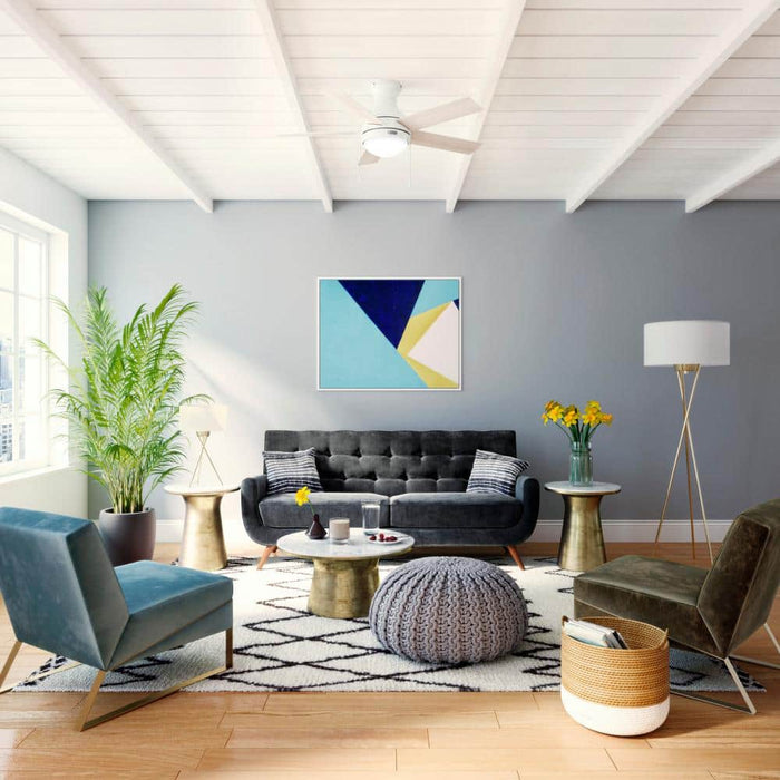 Hunter 44" Aren Ceiling Fan with LED Light Kit and Pull Chains