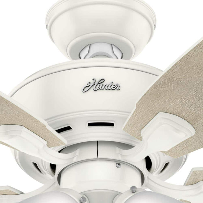 Hunter 52" Amberlin Ceiling Fan with LED Light Kit and Pull Chains