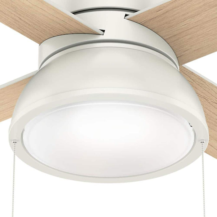 Hunter 52" Loki Ceiling Fan with LED Light Kit and Pull Chains