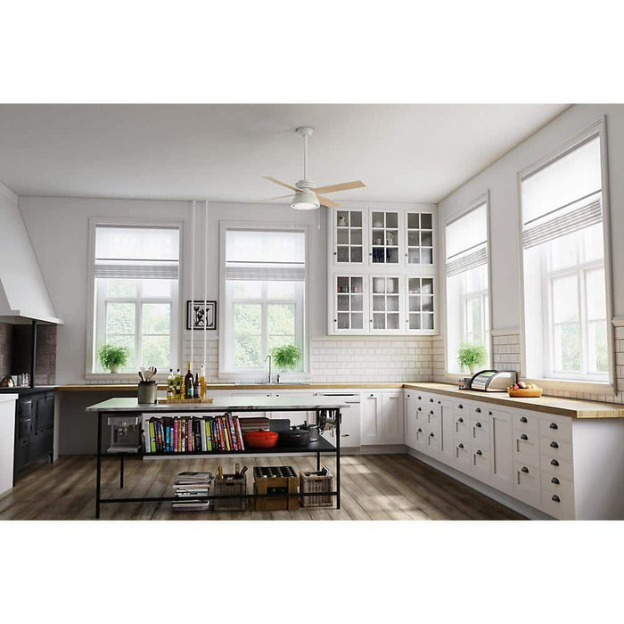 Hunter 52" Loki Ceiling Fan with LED Light Kit and Pull Chains