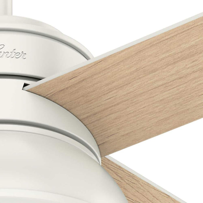 Hunter 52" Loki Ceiling Fan with LED Light Kit and Pull Chains