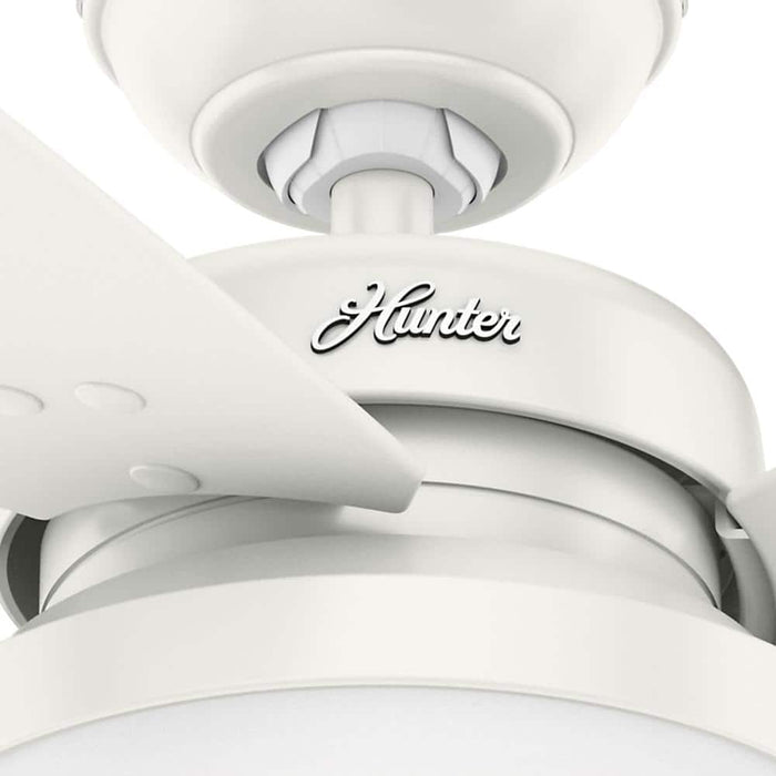 Hunter 52" Sentinel Ceiling Fan with LED Light Kit and Handheld Remote