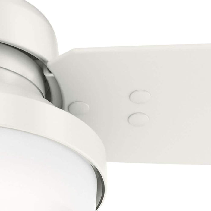 Hunter 52" Sentinel Ceiling Fan with LED Light Kit and Handheld Remote