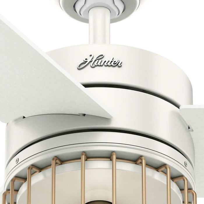 Hunter 52" Ronan Ceiling Fan with LED Light Kit and Handheld Remote