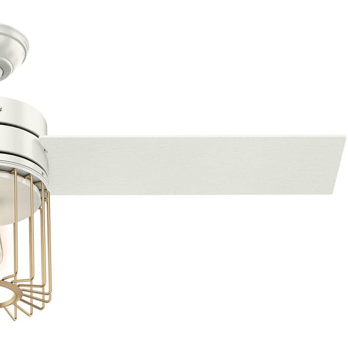 Hunter 52" Ronan Ceiling Fan with LED Light Kit and Handheld Remote