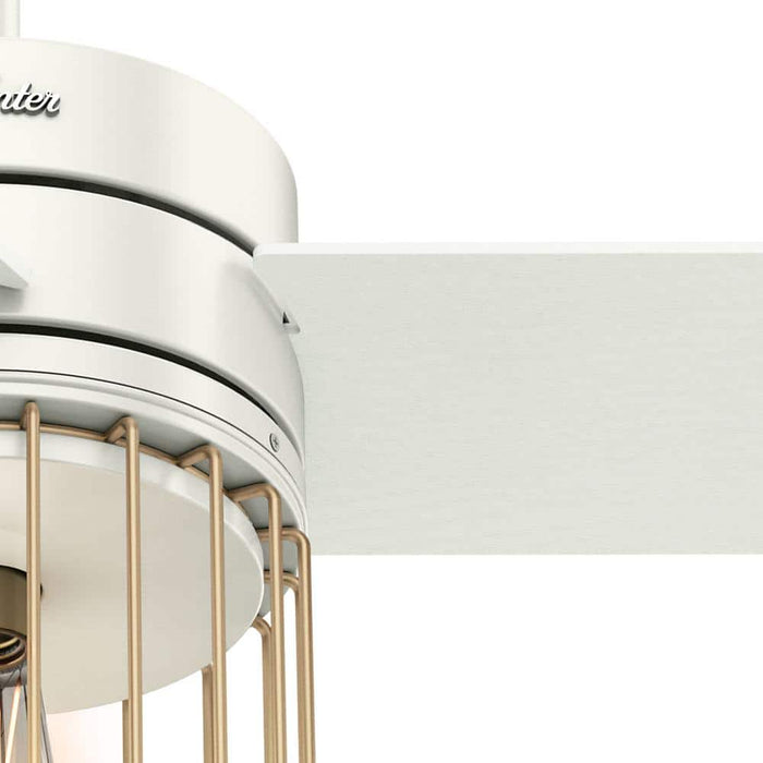 Hunter 52" Ronan Ceiling Fan with LED Light Kit and Handheld Remote