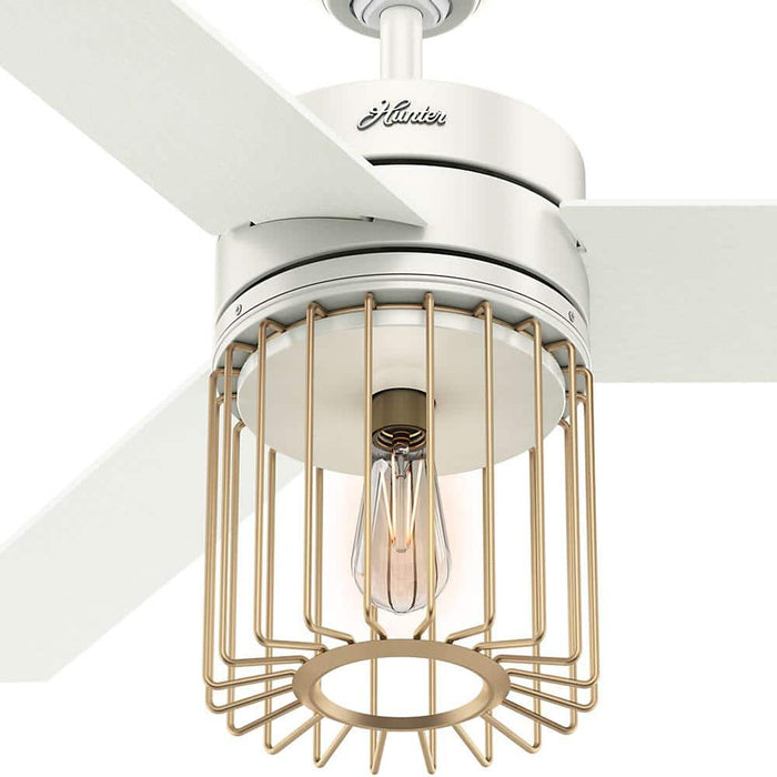 Hunter 52" Ronan Ceiling Fan with LED Light Kit and Handheld Remote