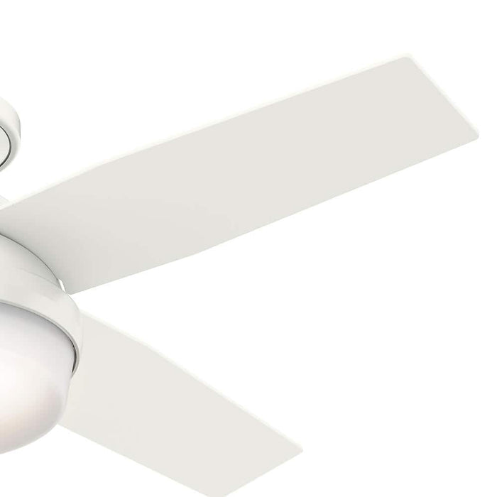 Hunter 44" Dempsey Interior Ceiling Fan with LED Light Kit and Handheld Remote