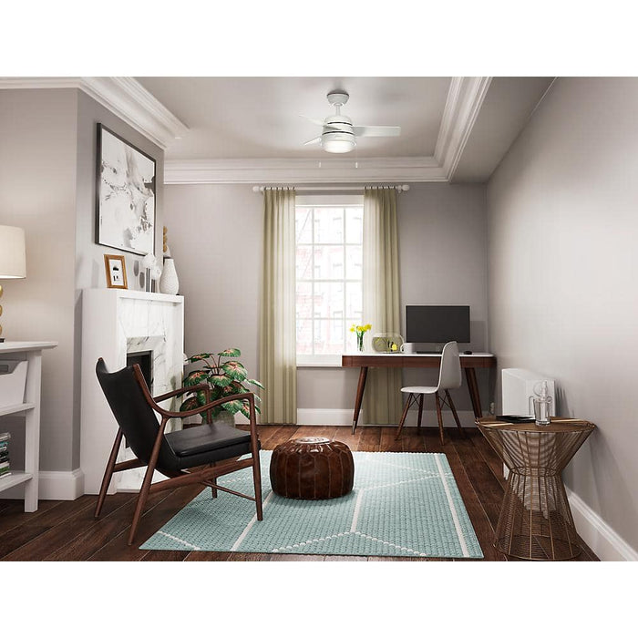 Hunter 36" Aker Ceiling Fan with LED Light Kit and Pull Chains