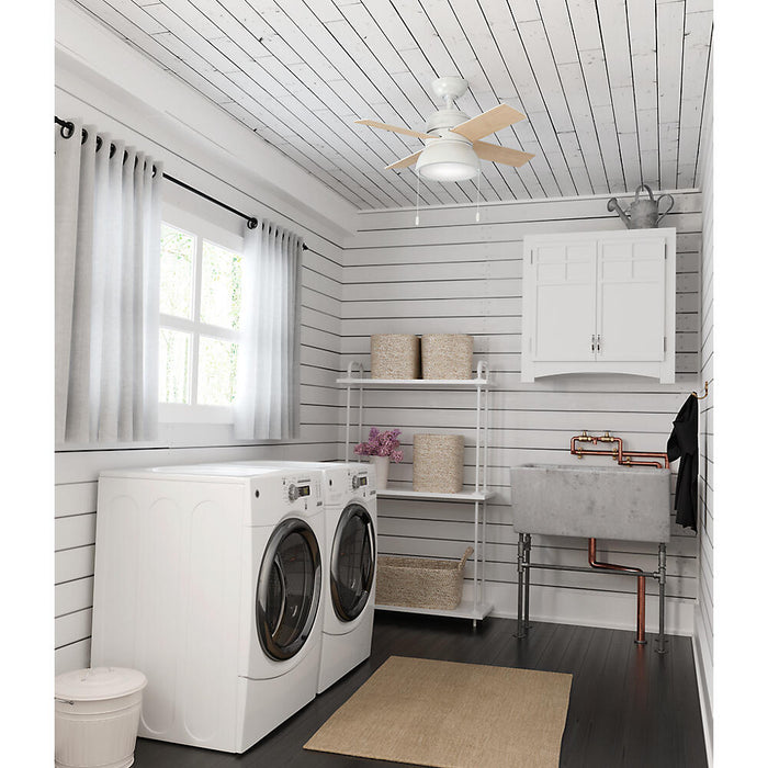 Hunter 36" Loki Ceiling Fan with LED Light Kit and Pull Chains