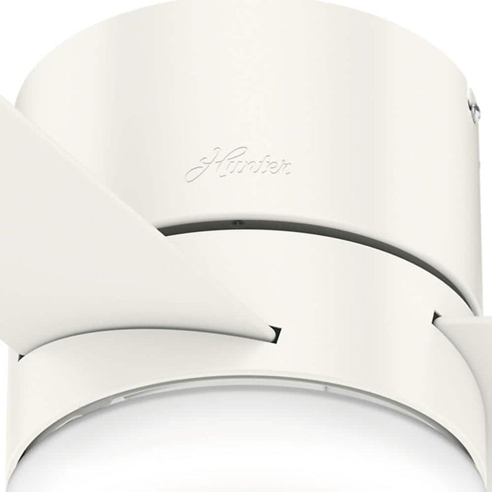 Hunter 44" Minimus Ceiling Fan with LED Light Kit and Handheld Remote