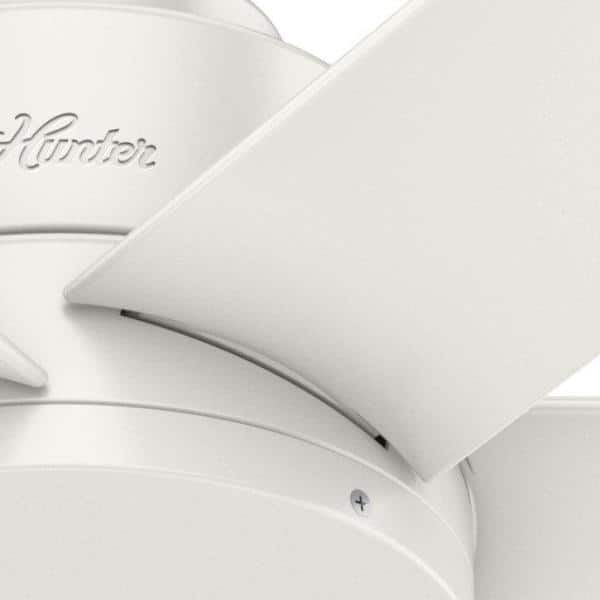 Hunter 44" Kennicott Ceiling Fan with Wall Control