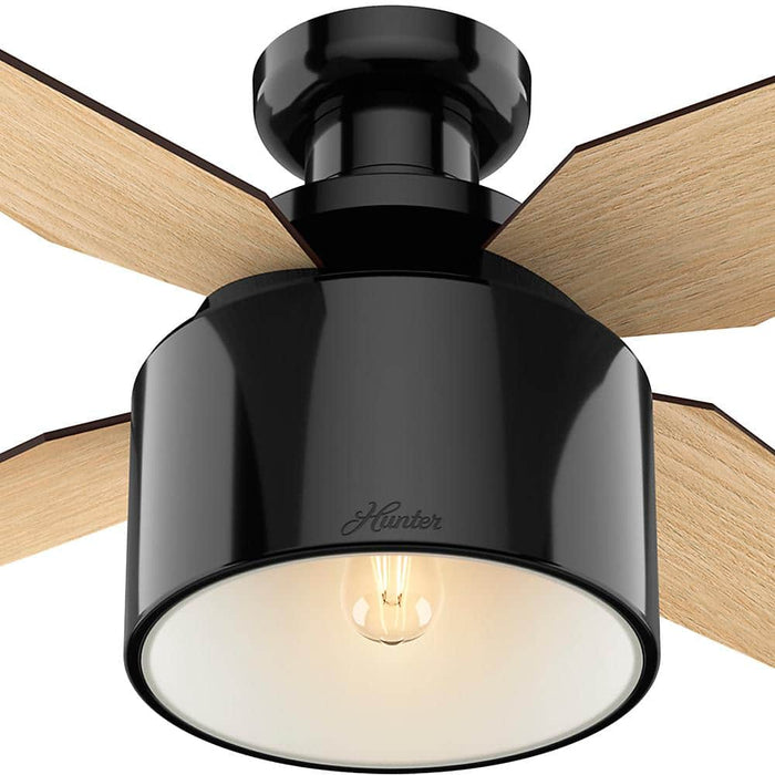 Hunter 52" Cranbrook Ceiling Fan with LED Light Kit and Handheld Remote