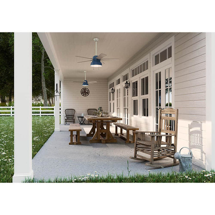 Hunter 52" Mill Valley Ceiling Fan with LED Light Kit and Pull Chains