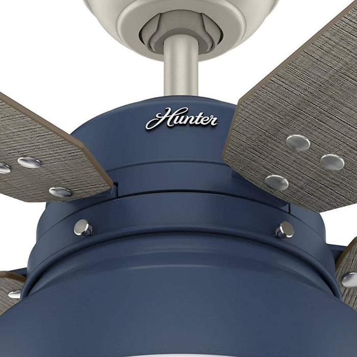 Hunter 52" Mill Valley Ceiling Fan with LED Light Kit and Pull Chains