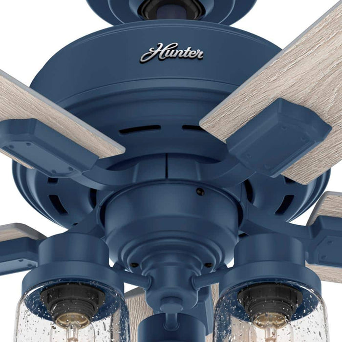Hunter 52" Hartland Ceiling Fan with LED Light Kit and Pull Chains