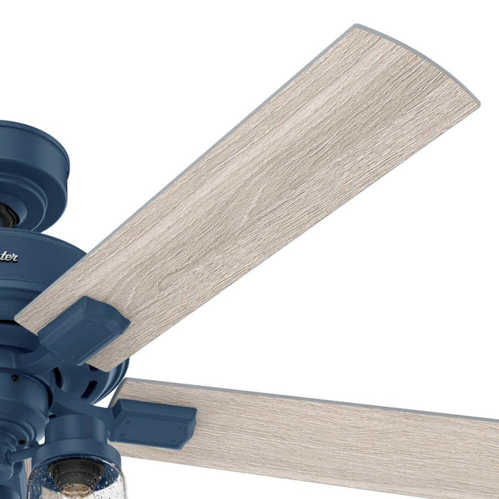 Hunter 52" Hartland Ceiling Fan with LED Light Kit and Pull Chains