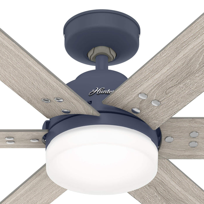 Hunter 44" Pacer Ceiling Fan with LED Light Kit and Handheld Remote