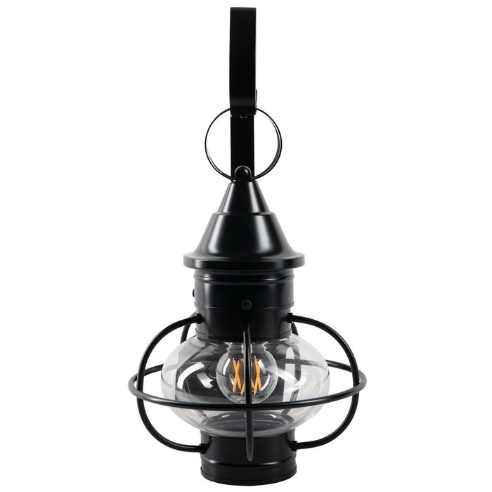 One Light Wall Mount from the Vidalia Onion Small Wall collection in Black finish