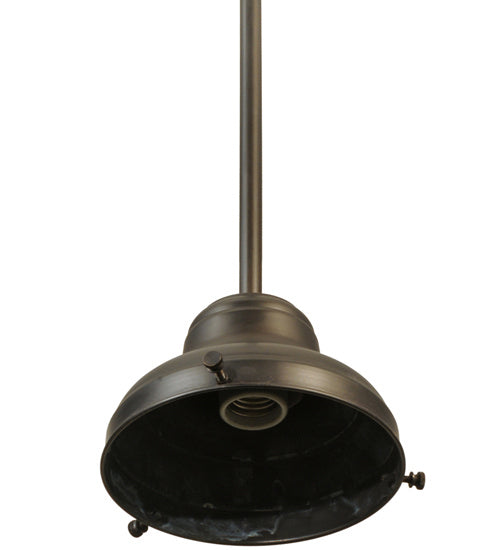 One Light Pendant Hardware from the Revival collection in Craftsman Brown finish