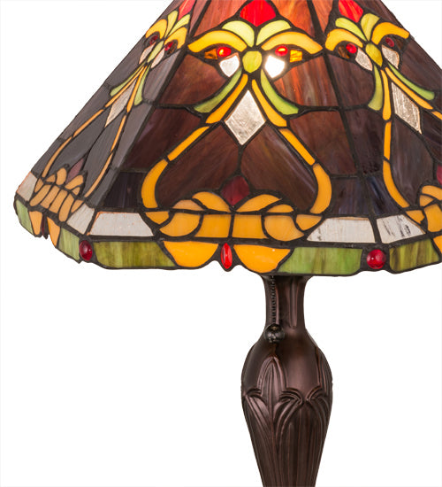 One Light Table Lamp from the Middleton collection in Mahogany Bronze finish