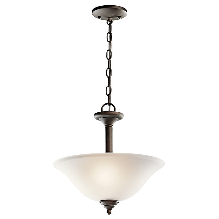 LED Pendant/Semi Flush from the Armida collection in Olde Bronze finish