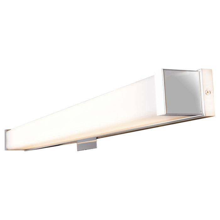 LED Vanity from the Fjord collection in Chrome finish
