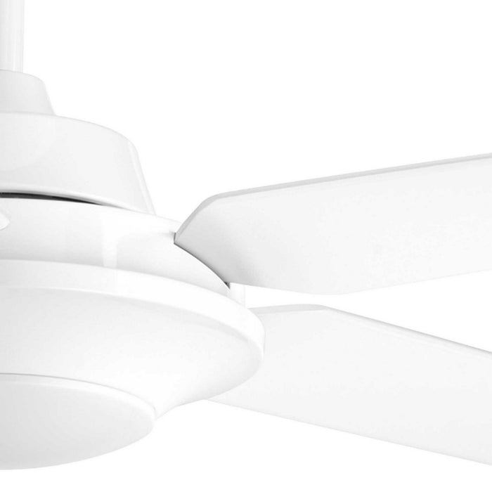 54``Ceiling Fan from the Signature Plus II collection in White finish
