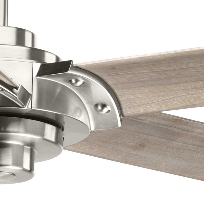 68``Ceiling Fan from the Ellwood collection in Brushed Nickel finish