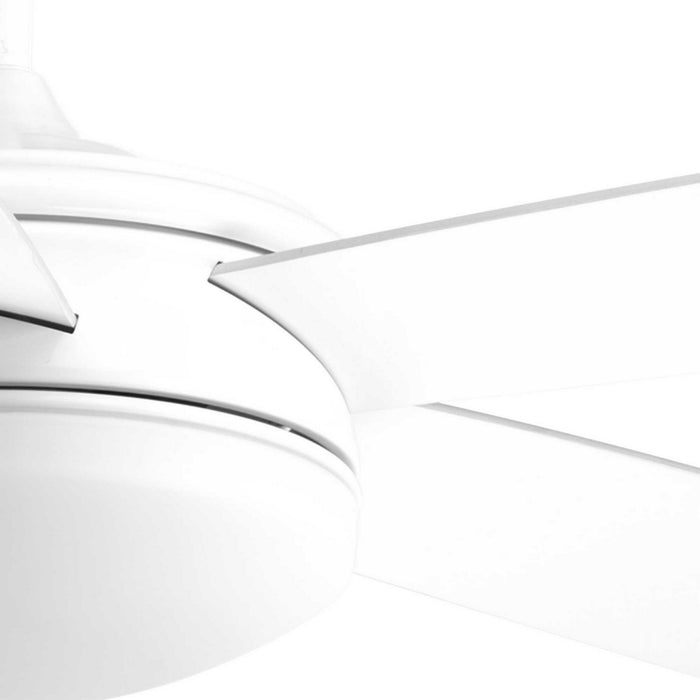 60``Ceiling Fan from the Fresno collection in White finish