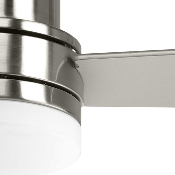 52``Ceiling Fan from the Trevina collection in Brushed Nickel finish