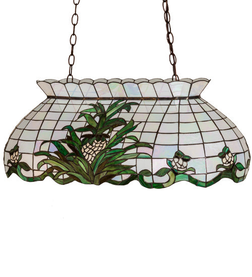 Three Light Pendant from the Welcome Pineapple collection in Antique Copper finish