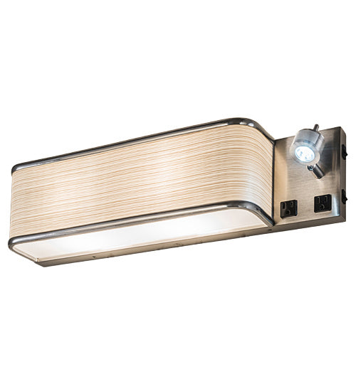 Three Light Wall Sconce from the Finley collection in Nickel finish