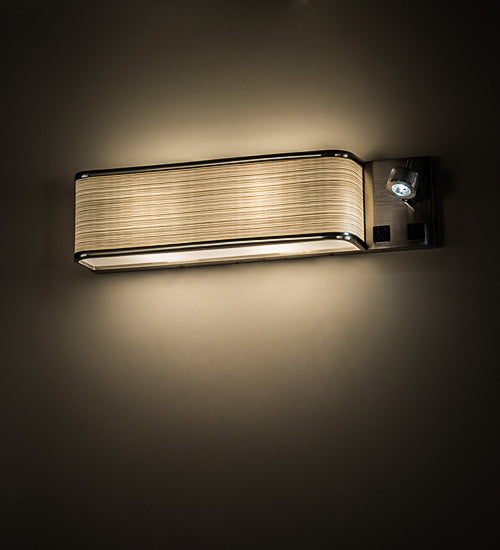 Three Light Wall Sconce from the Finley collection in Nickel finish