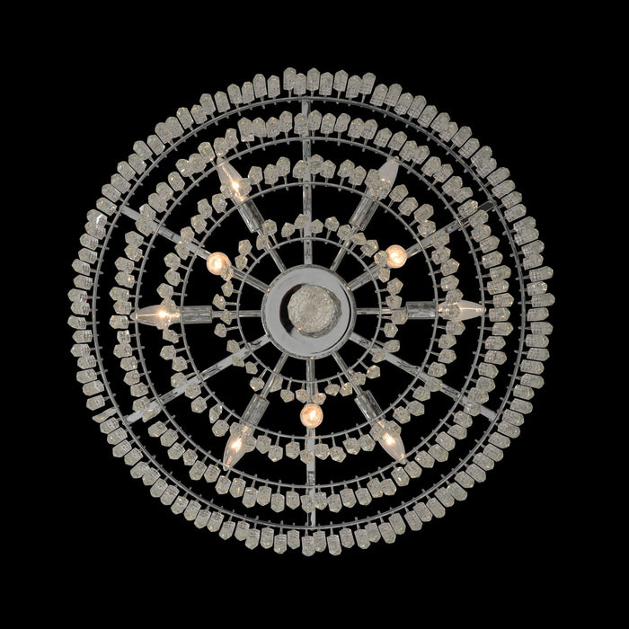 Nine Light Pendant from the Pandoro collection in Chrome finish