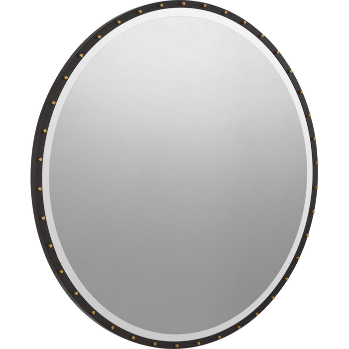 Mirror from the Coliseum collection in Western Bronze finish
