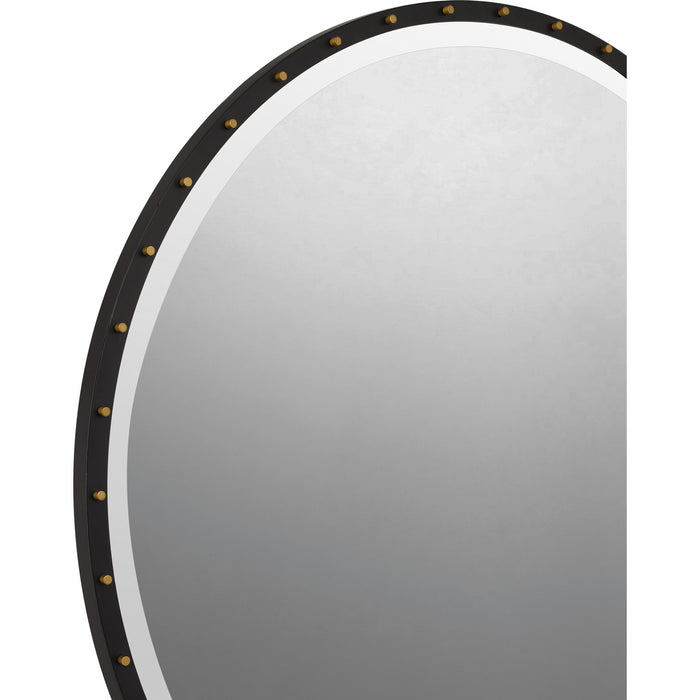 Mirror from the Coliseum collection in Western Bronze finish