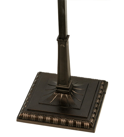 Four Light Floor Lamp from the Tiffany Hanginghead Dragonfly collection in Mahogany Bronze finish