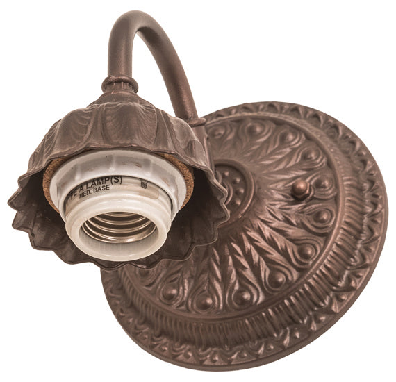 One Light Wall Sconce from the Amphora collection in Mahogany Bronze finish