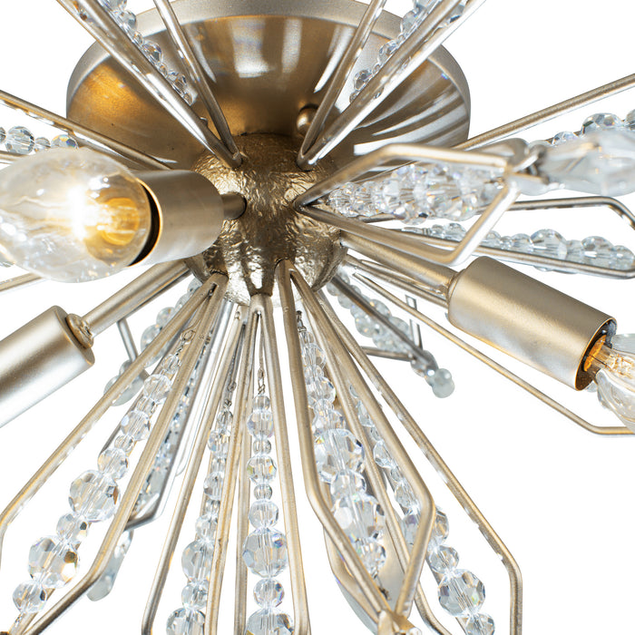 Four Light Wall/Ceiling Light from the Orbital collection in Gold Dust finish