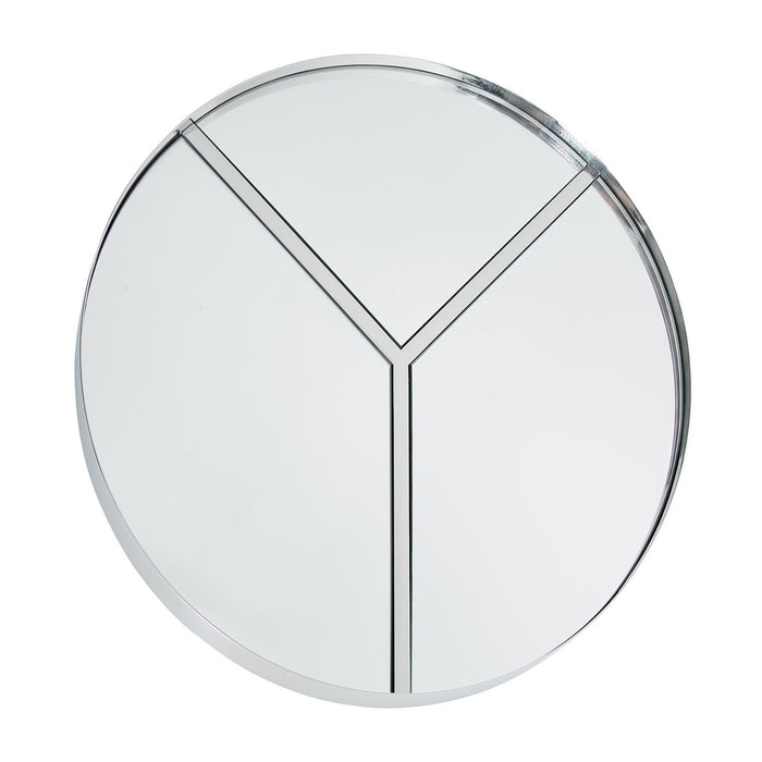 Mirror from the Lyra collection in Polished Nickel finish