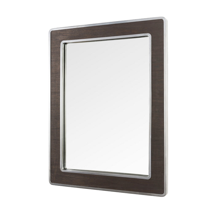 Mirror from the Macie collection in Farmhouse Steel finish