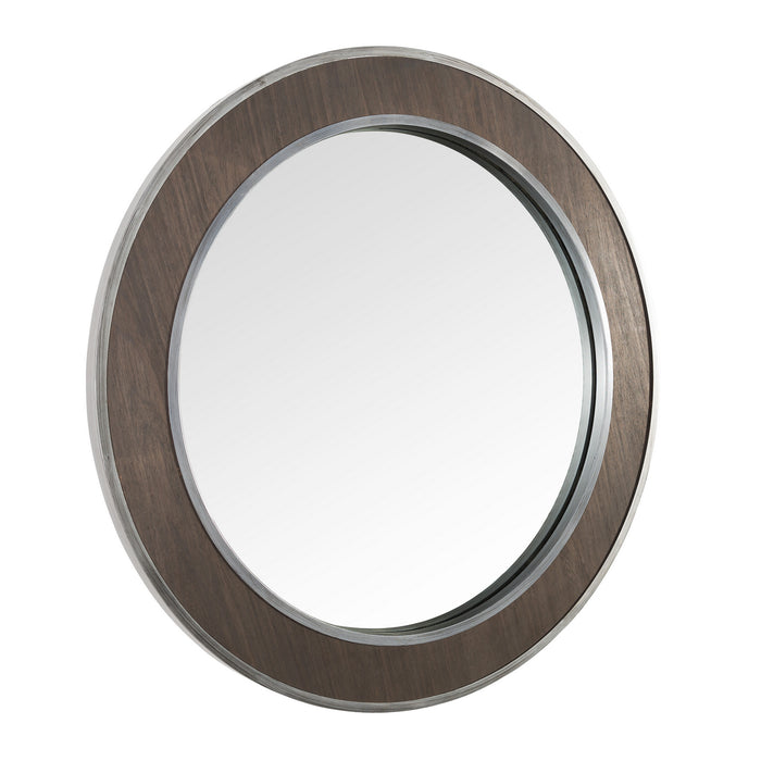 Mirror from the Macie collection in Farmhouse Steel finish