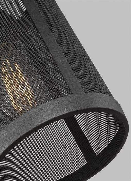 One Light Mini-Pendant from the Gereon collection in Black finish