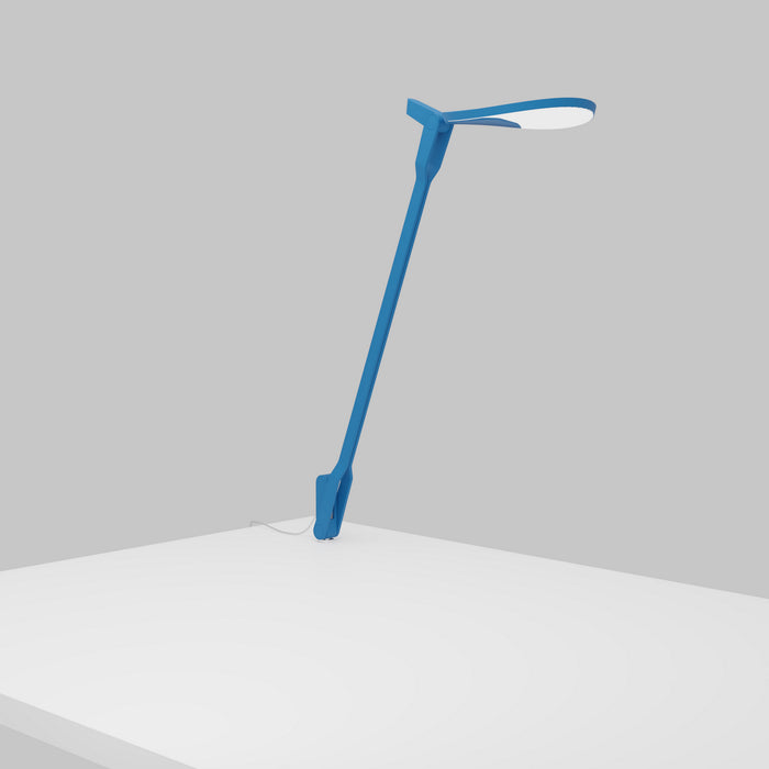 LED Desk Lamp from the Splitty collection in Matte Pacific Blue finish