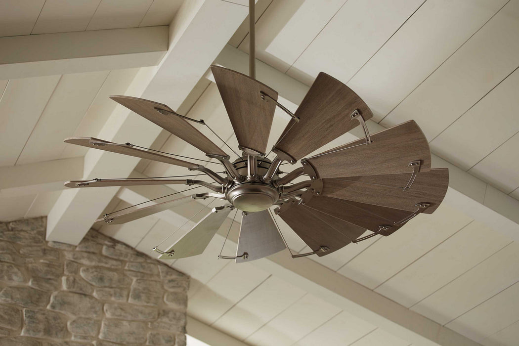 60`` Ceiling Fan from the Springer collection in Antique Nickel finish