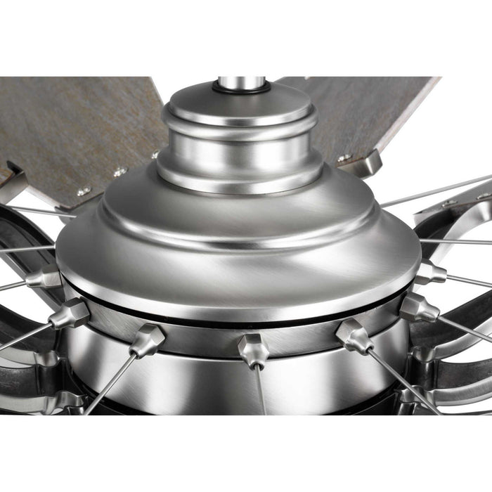 60`` Ceiling Fan from the Springer collection in Antique Nickel finish