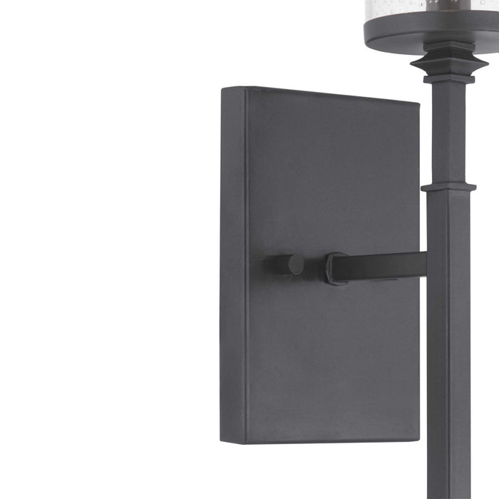 One Light Wall Bracket from the Gresham collection in Graphite finish
