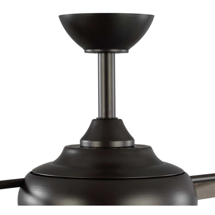 54``Ceiling Fan from the Edisto collection in Architectural Bronze finish