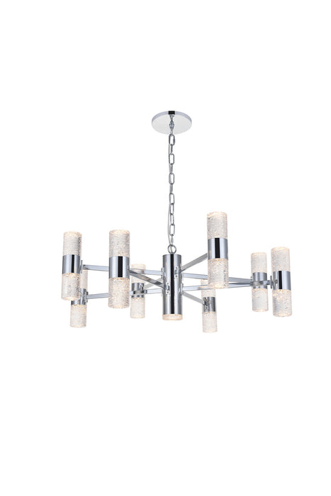 LED Pendant from the Vega collection in Chrome finish